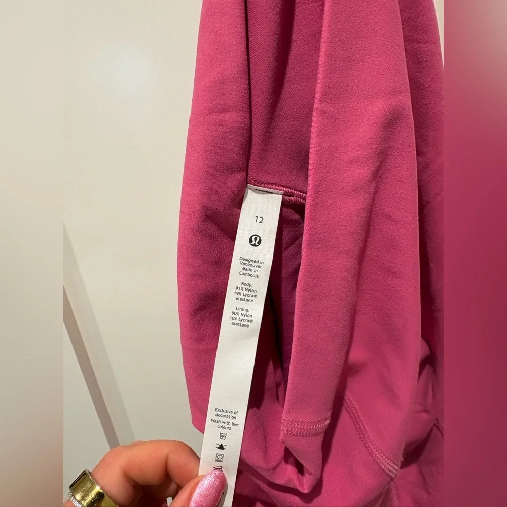 lululemon athletica Raspberry-Pink Leggings